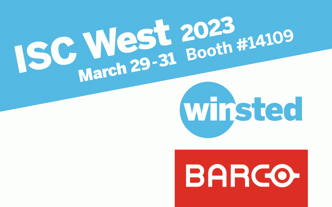 Winsted attends ISC West 2023 alongside strategic partner Barco