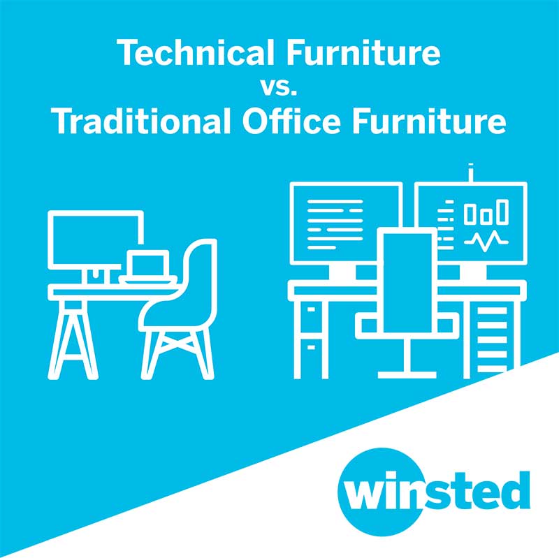 Office Furniture vs. Technical Furniture